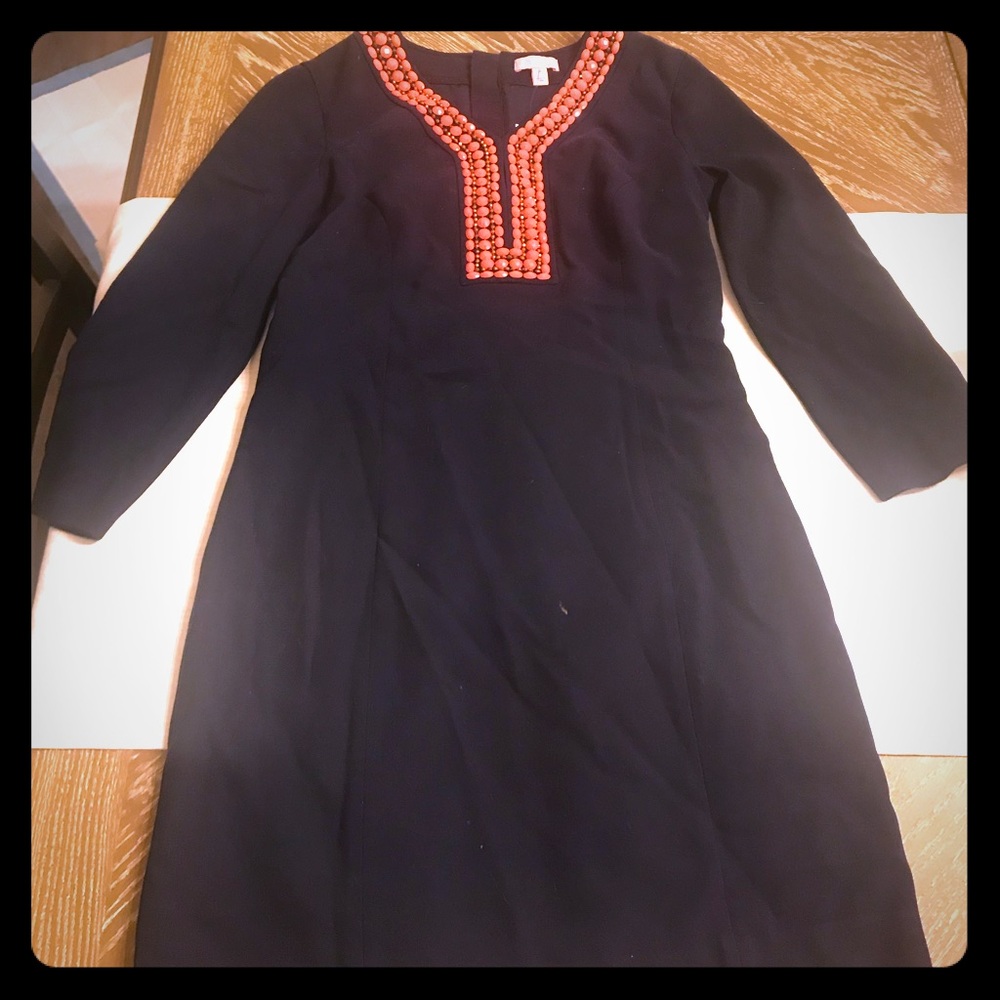 Lilly Pulitzer navy blue dress